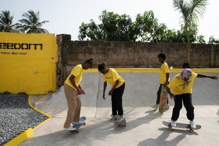 Ghana opens first skate park honouring fashion icon Abloh
