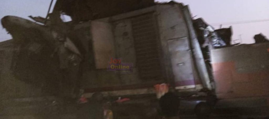 5 dead, 11 others injured in Wassa Manso train collision 5 dead, 11 others injured in Wassa Manso train collision