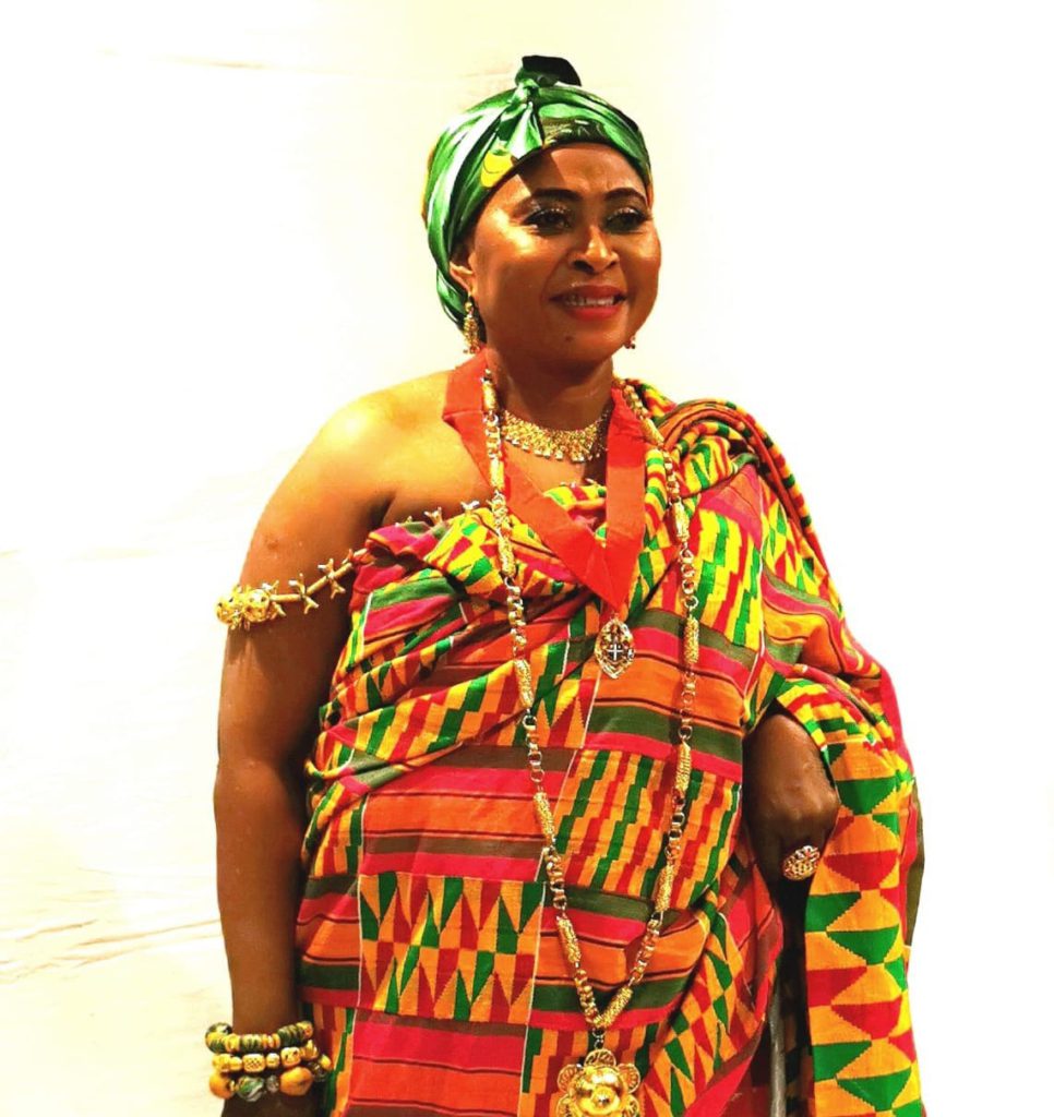 Councillor Maria Lovell calls for a National Kente Day in Ghana