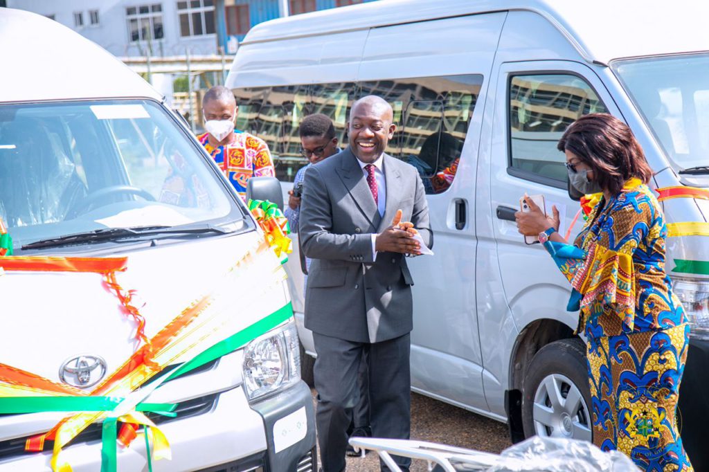 Information Ministry gets new buses