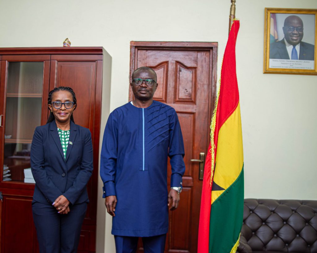 Barbados High Commissioner pays courtesy call on Chieftaincy Minister Barbados High Commissioner pays courtesy call on Chieftaincy Minister