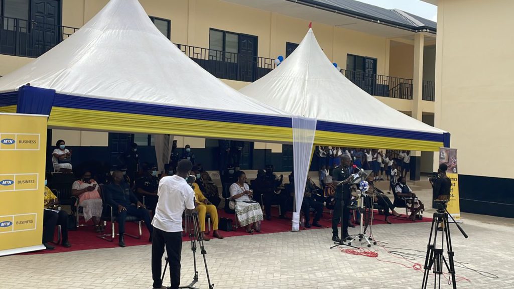 MTN Foundation hands over 24-unit classroom block to Police Depot
