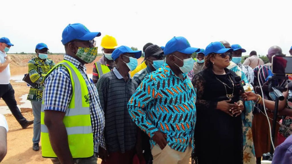 Fisheries Ministry cuts sod for construction of National Aquaculture Centre and Commercial Farm Project