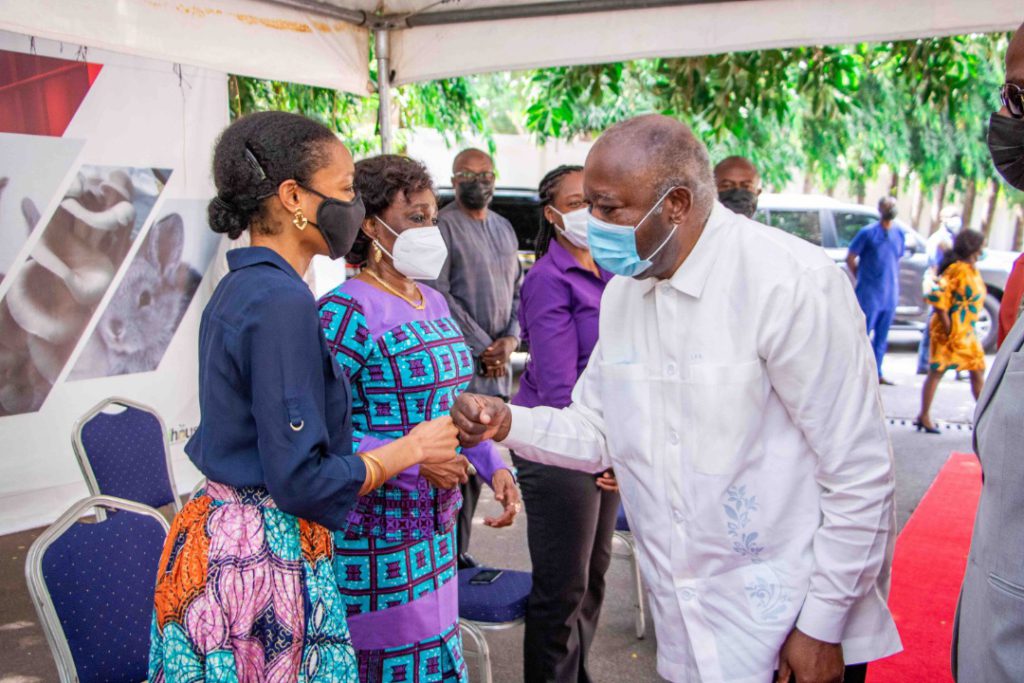 Former Ivorian President, Laurent Gbagbo pays tribute to Rawlings