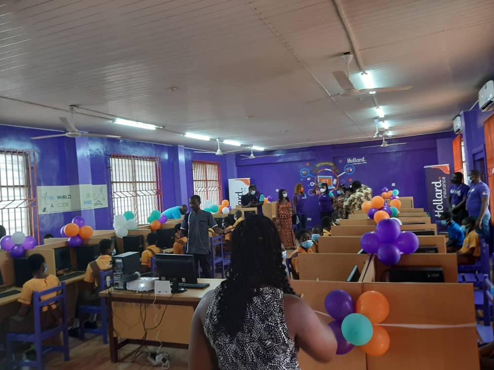 Hollard Ghana refurbishes ICT Centre at Nima Cluster of Schools at cost of ¢70K