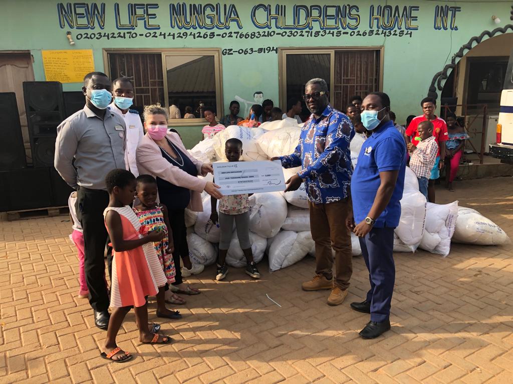 Photos: Golden Tulip donates to New Life Nungua Children's Home