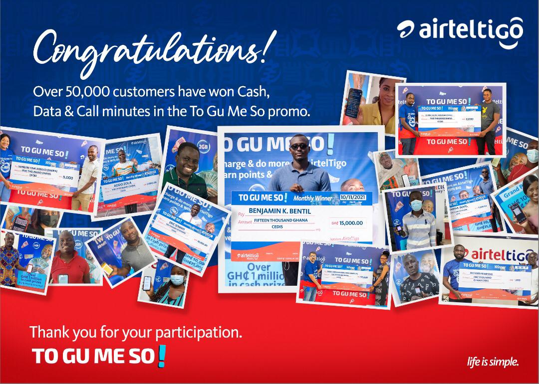 AirtelTigo ‘To Gu Me So’ Promo ends, winners to receive prizes in January 2022 2 WhatsApp Image 2021 12 24 at 15.41.44