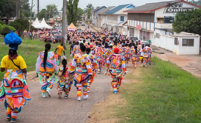 Photos: Takoradi marks annual masquerade festival in style