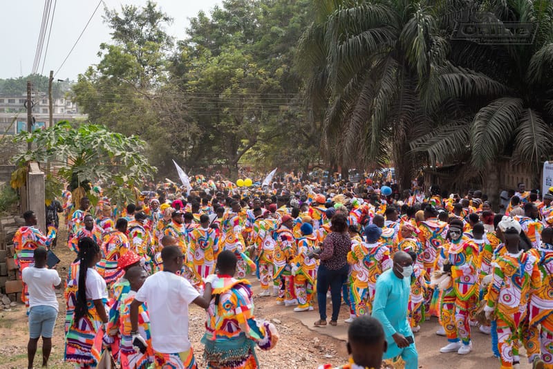 Photos: Takoradi marks annual masquerade festival in style