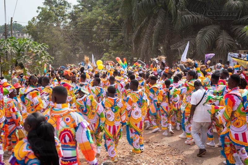 Photos: Takoradi marks annual masquerade festival in style