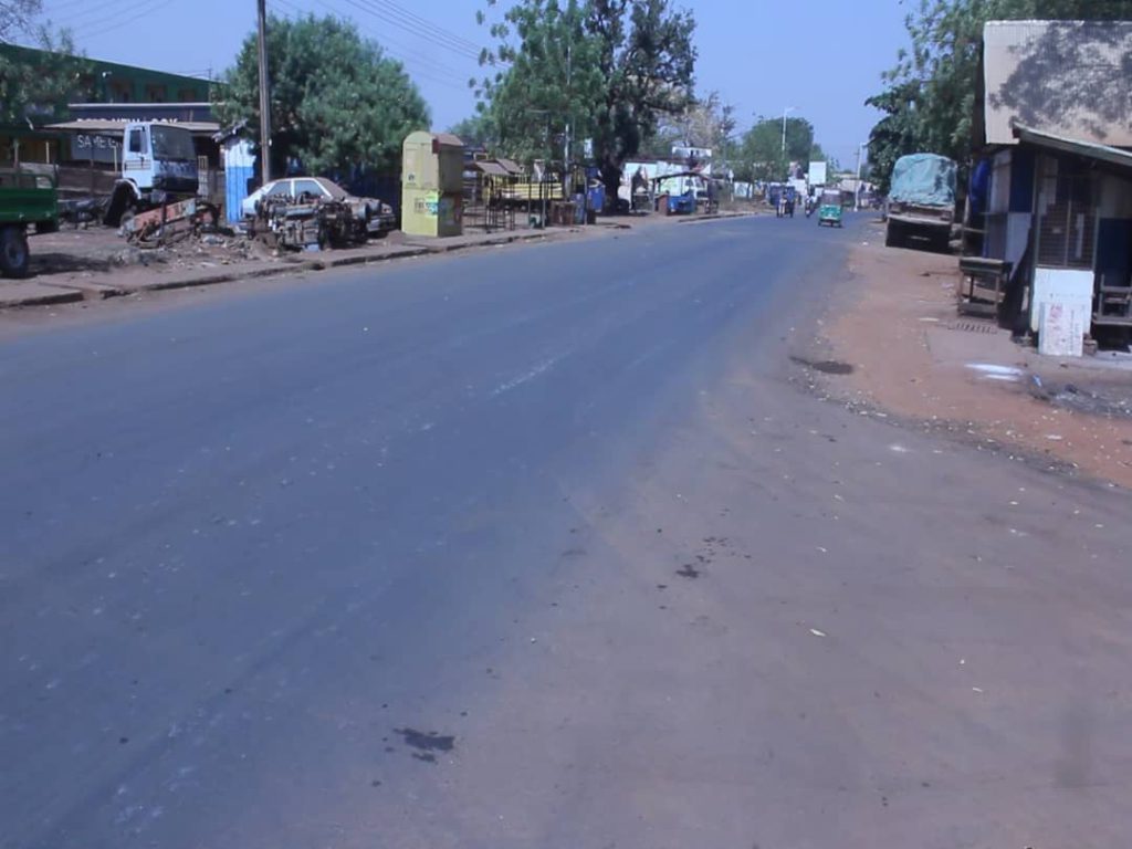 Deplorable Tamale industrial area road fixed