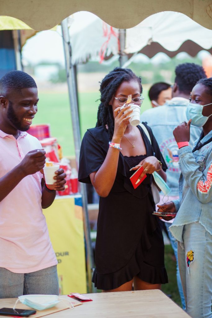 Thousands of Global Citizens in Accra explore culinary cultures of 20 different countries at Around The World Food and Drinks Festival