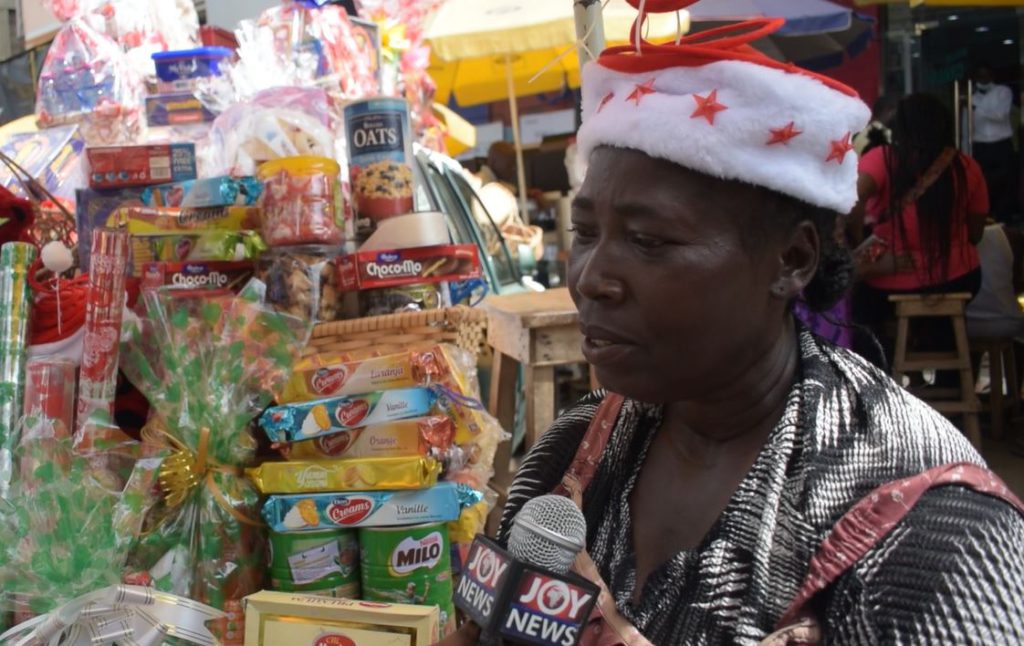 Water hamper: the selling Christmas package in Kumasi