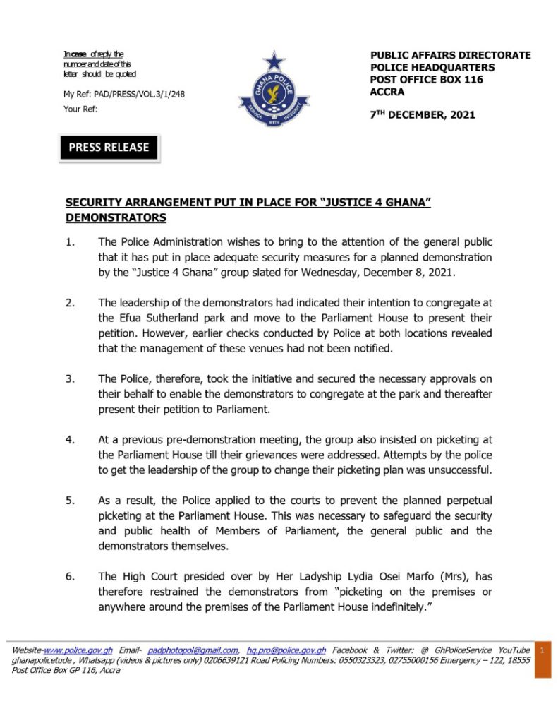 Police secure injunction against planned picketing at premises of Parliament Police secure injunction against planned picketing at premises of Parliament
