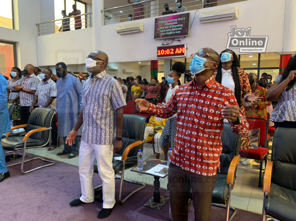 Photos: 'You made a way' - The Multimedia Group holds thanksgiving service