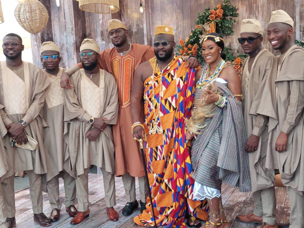 Hawa Koomson’s son ties knot