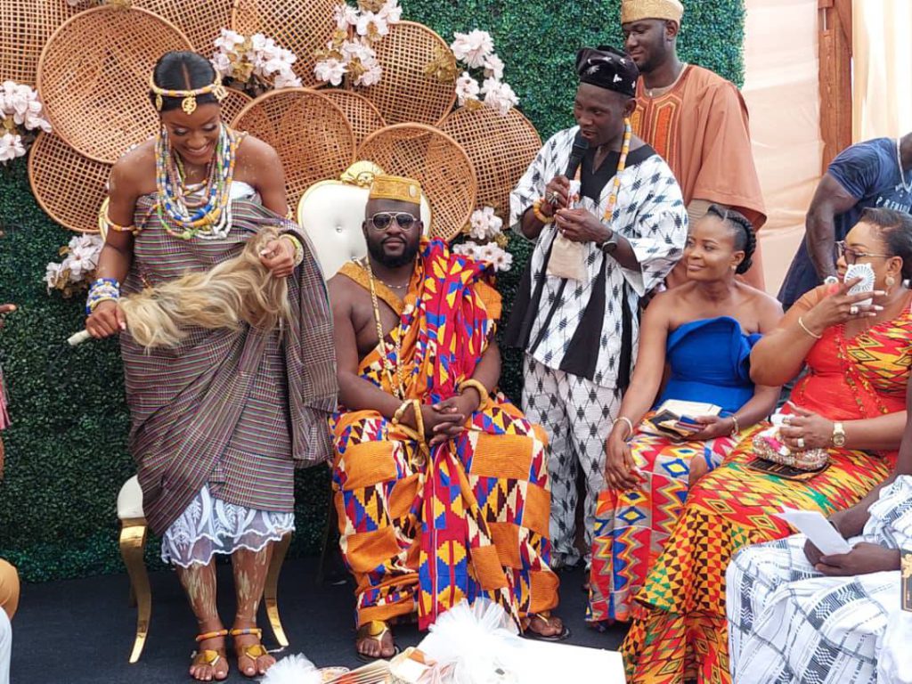 Hawa Koomson’s son ties knot