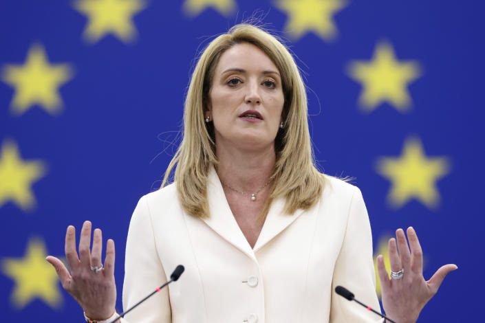 Malta legislator Roberta Metsola becomes 3rd female EU Parliament president