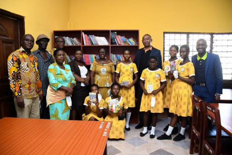 Access Bank staff support 12 schools with infrastructure and education materials