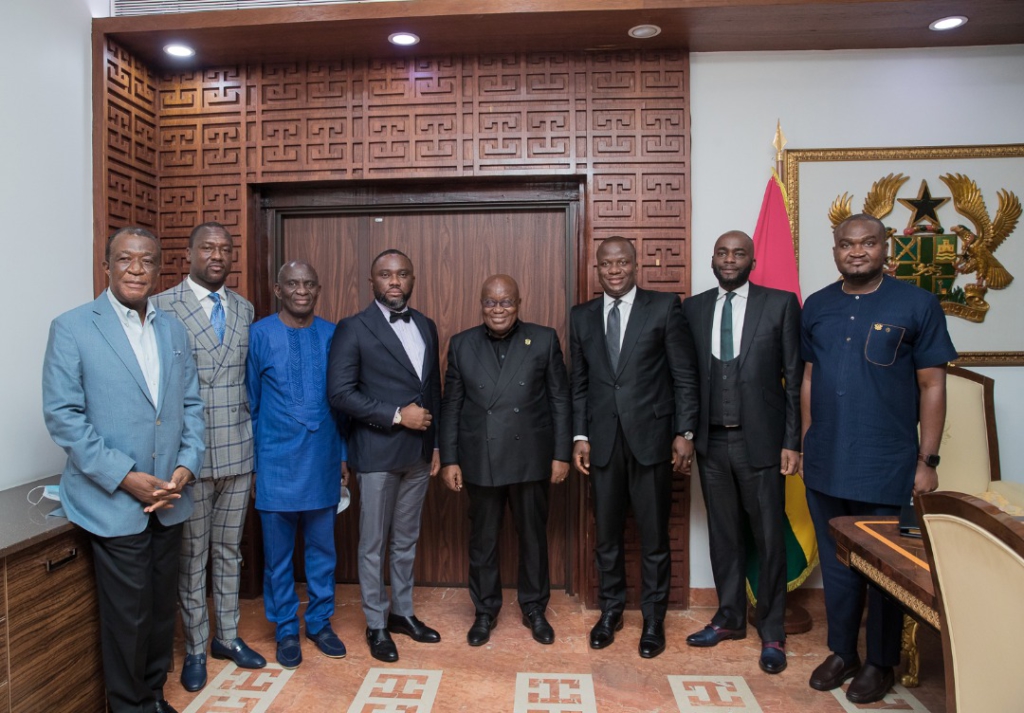 Akufo-Addo receives Otumfuo Commemorative Gold Coin Akufo-Addo receives Otumfuo Commemorative Gold Coin