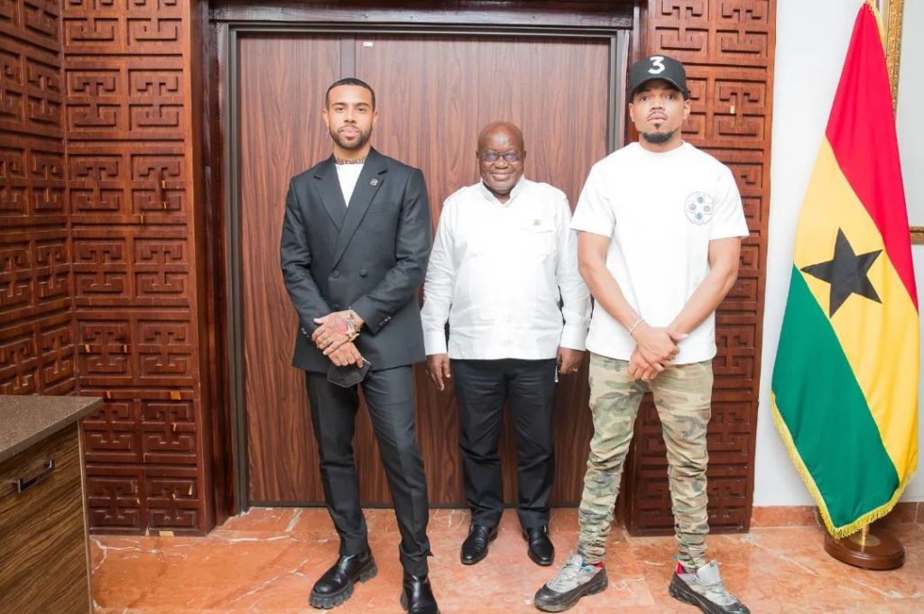 Vic Mensa, Chance The Rapper return to Ghana with high school students