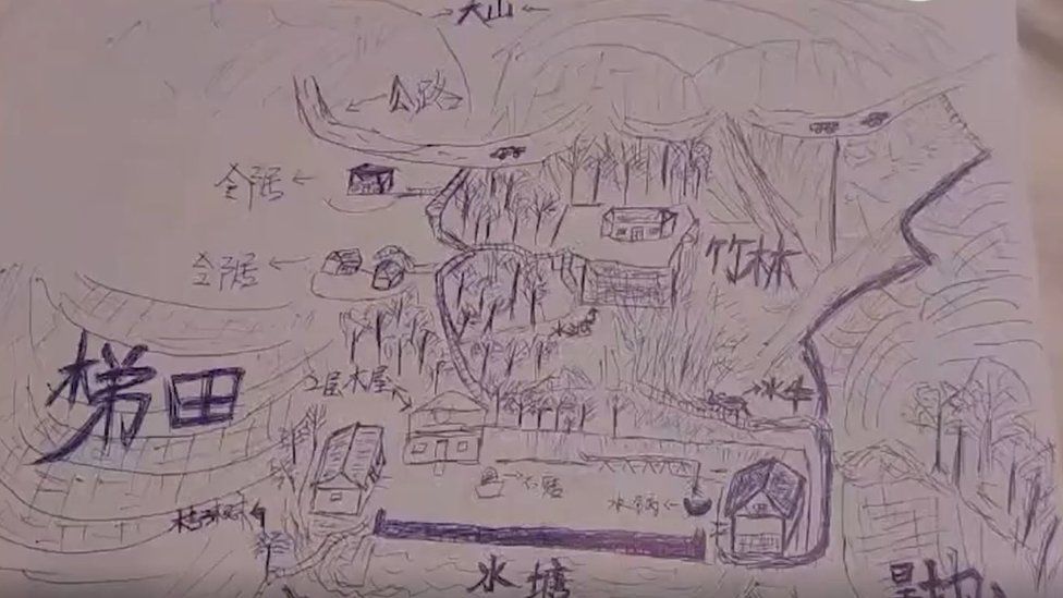 Map drawn from memory helps reunite kidnapped Chinese man with family