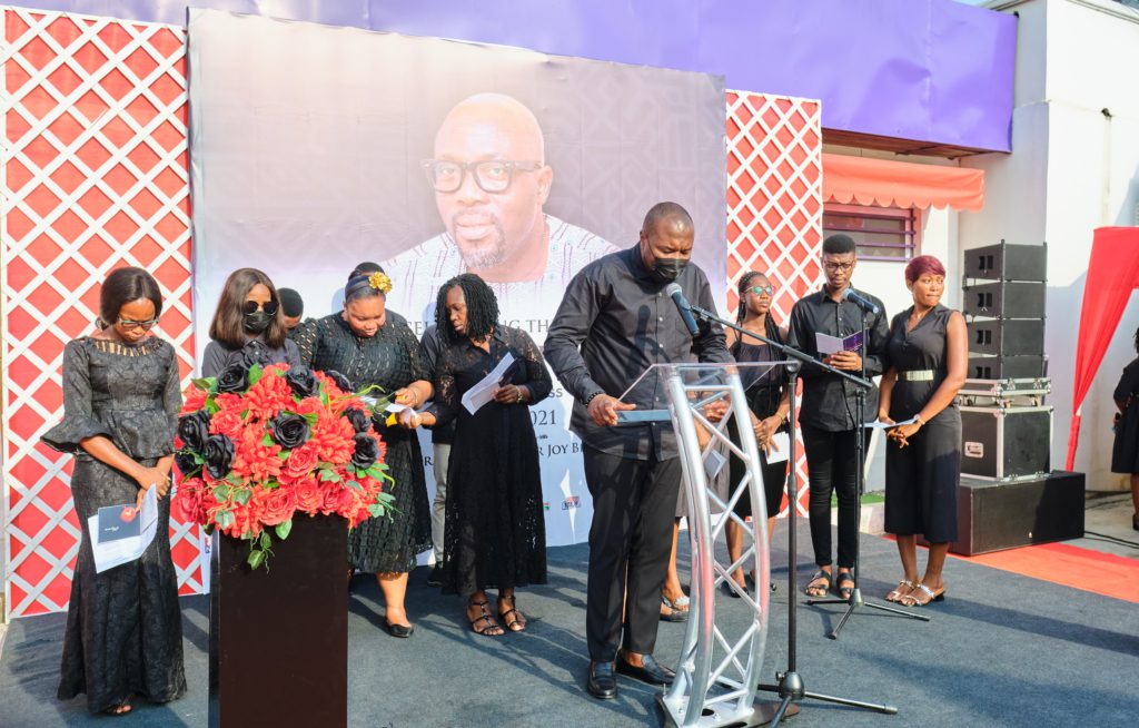 Photos: MGL, family and friends hold remembrance service for Joy Brands GM, Elvis Kwashie