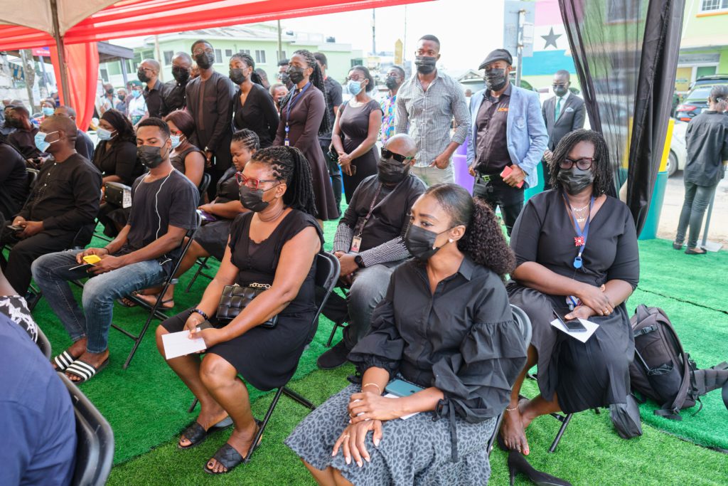 Photos: MGL, family and friends hold remembrance service for Joy Brands GM, Elvis Kwashie