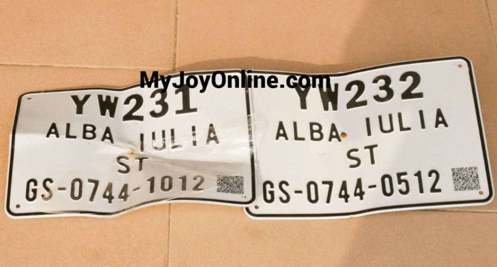 Scrap dealers steal digital address plates on houses in Ngleshie Amanfro