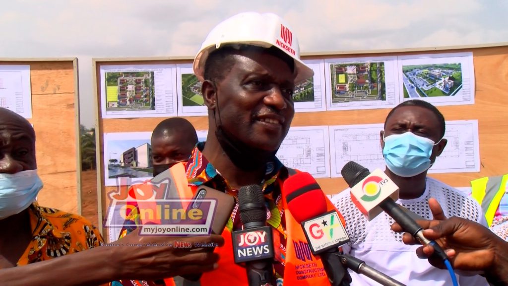 Education Minister cuts sod for construction of STEM school in Sewua