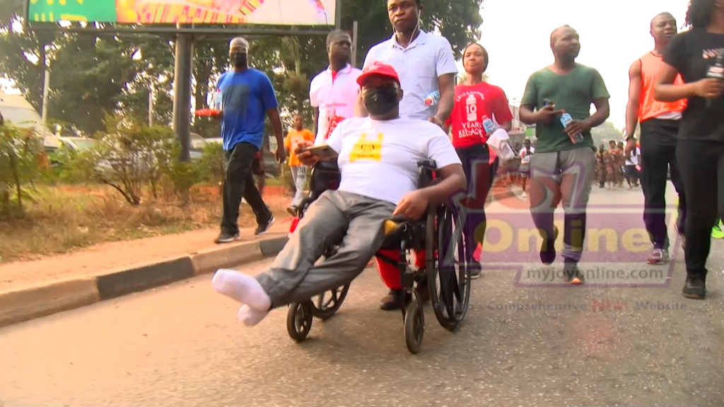 Patrons and sponsors ask for more as hundreds turned up for Luv/Nhyira FM Fitness Walk