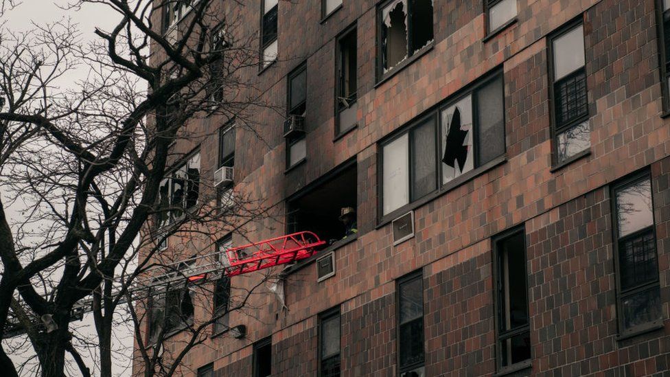 New York fire: At least 19 killed in apartment block blaze - MyJoyOnline