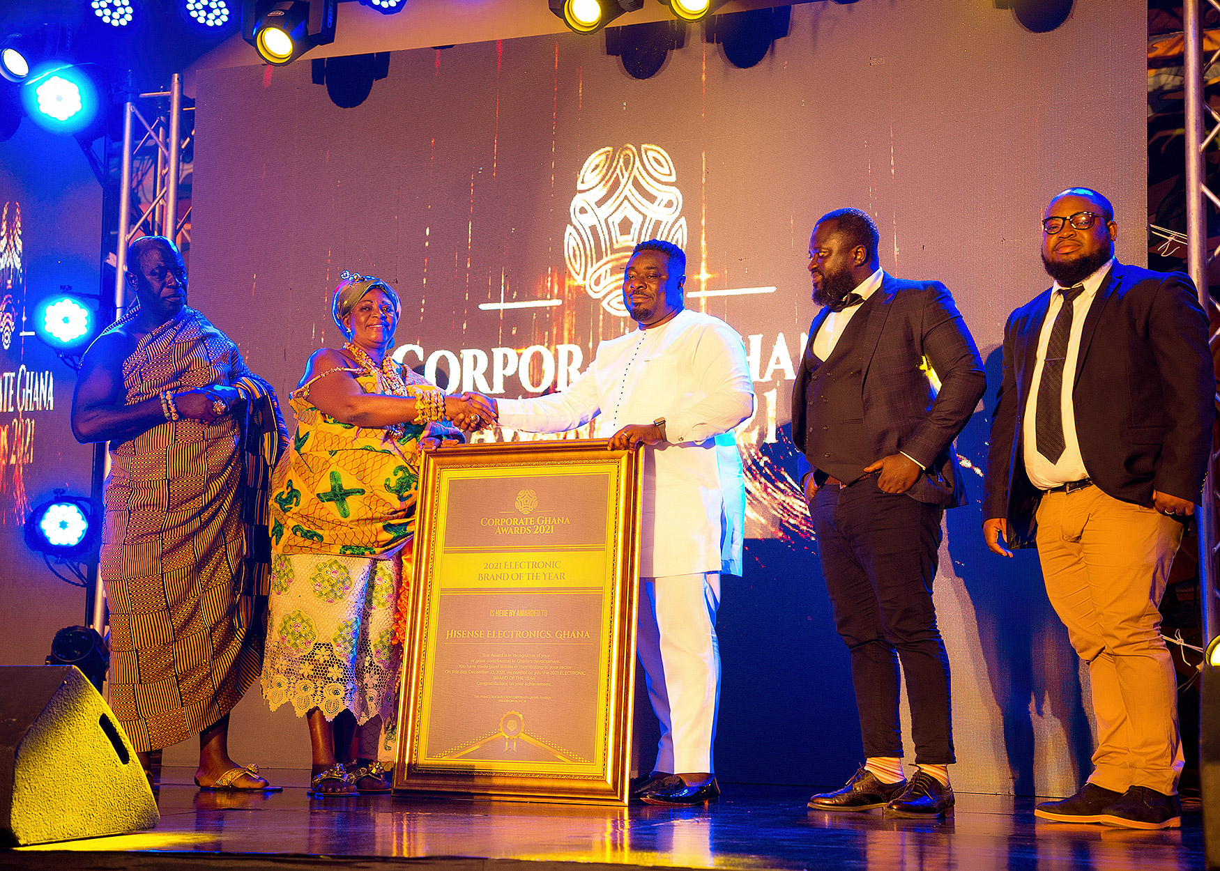 Hisense grabs top awards at Corporate Ghana Awards