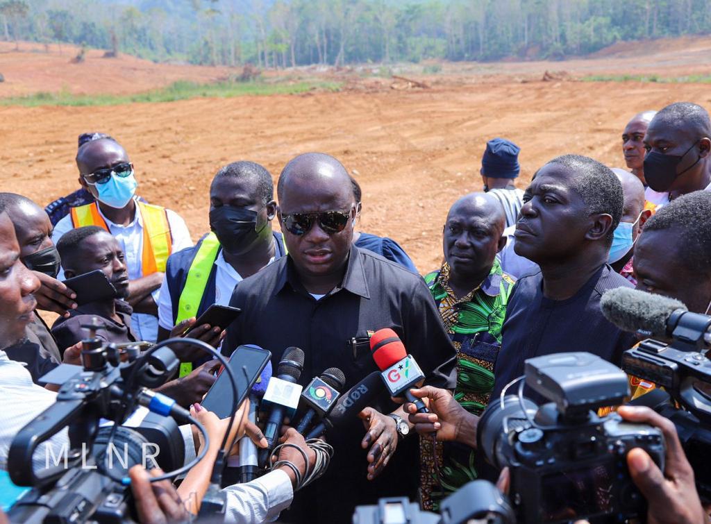 We'll insist on concurrent reclamation and regeneration of mined-out lands - Lands Minister
