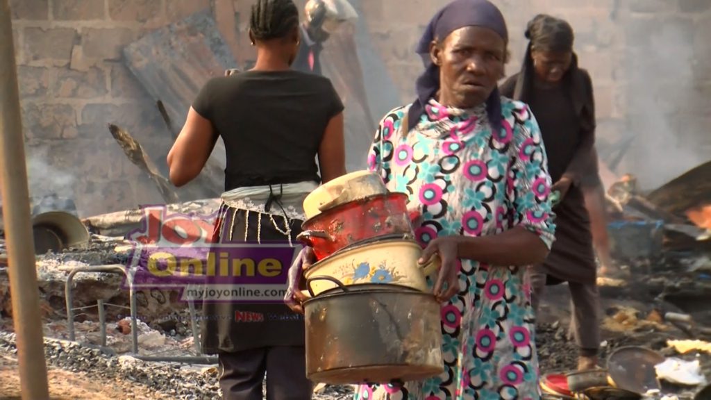 Tanker explosion at Kaase in Kumasi renders many homeless Kaase Fire www.myjoyonline.com