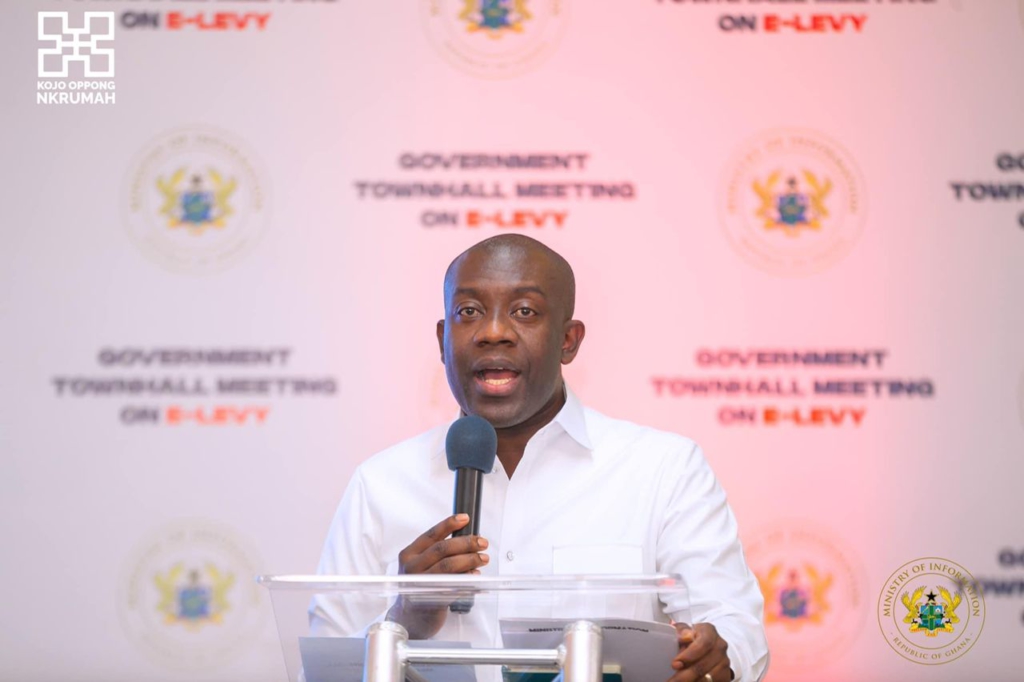 Government's spin on E-levy disrespectful - Kofi Bentil