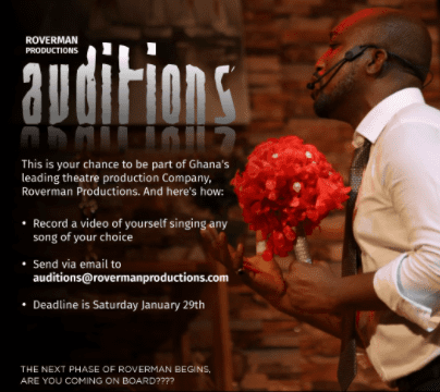 Roverman Productions extends date for auditions