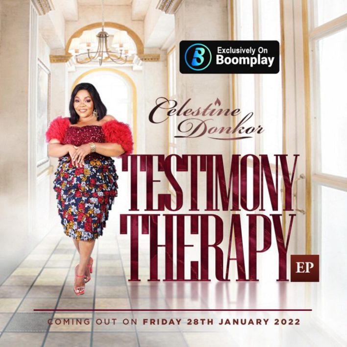 Celestine Donkor out with 7track EP titled 'Testimony Therapy'