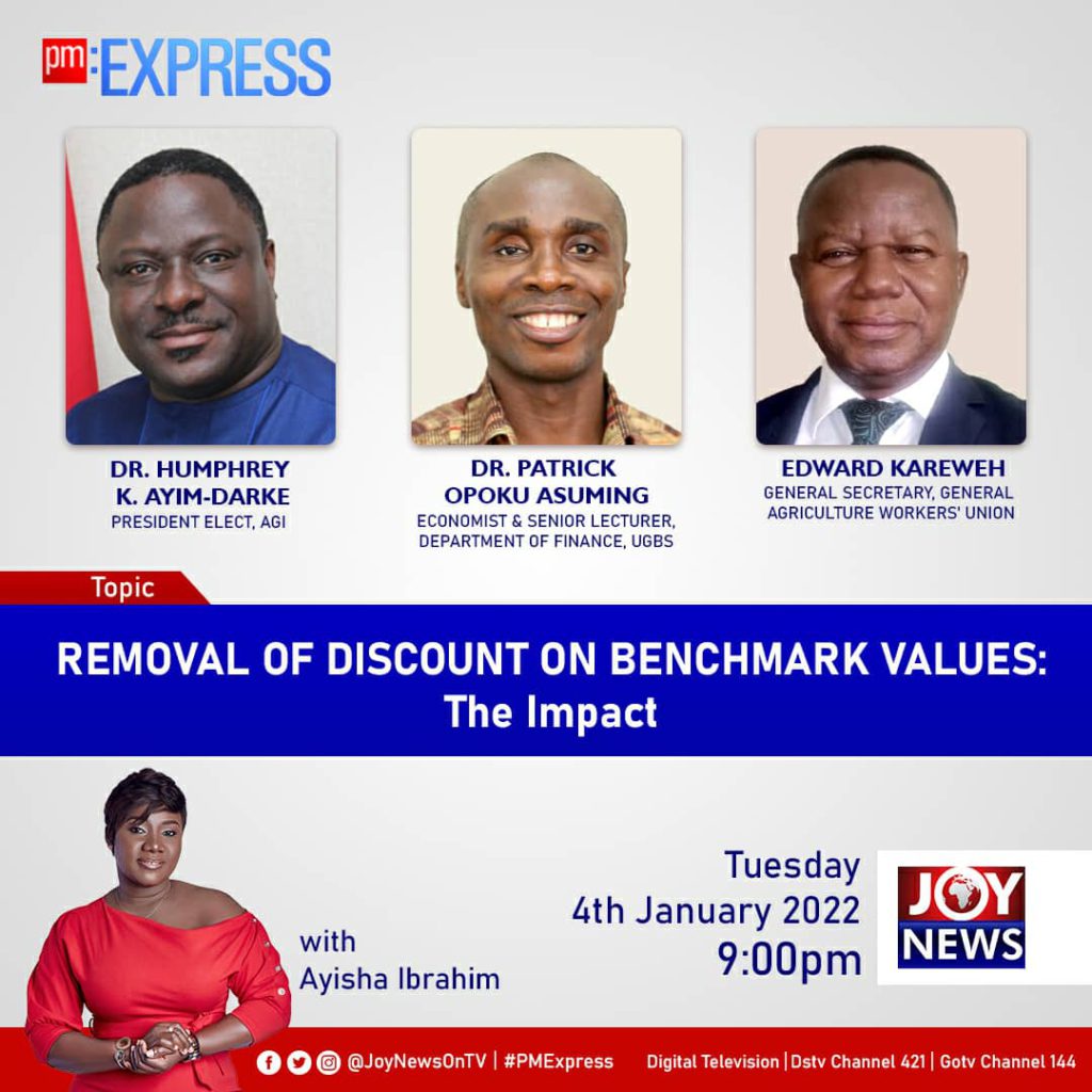Playback: PM Express discuss impact of removal of discount on benchmark values