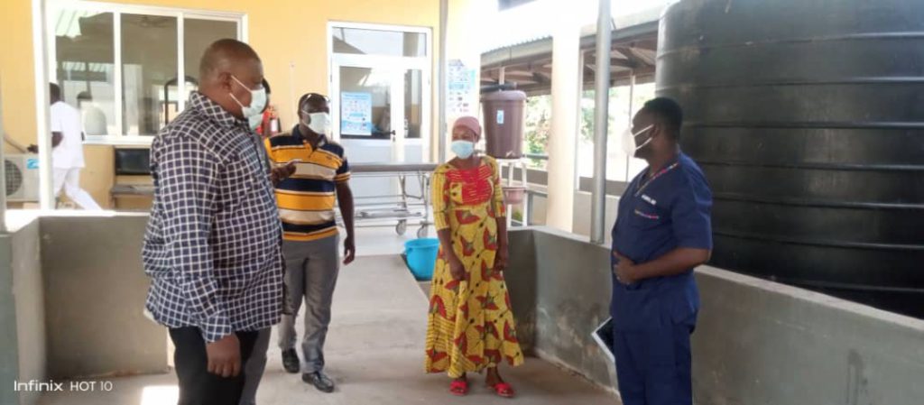 MCE for West Gonja donates to parents of triplets in Damongo