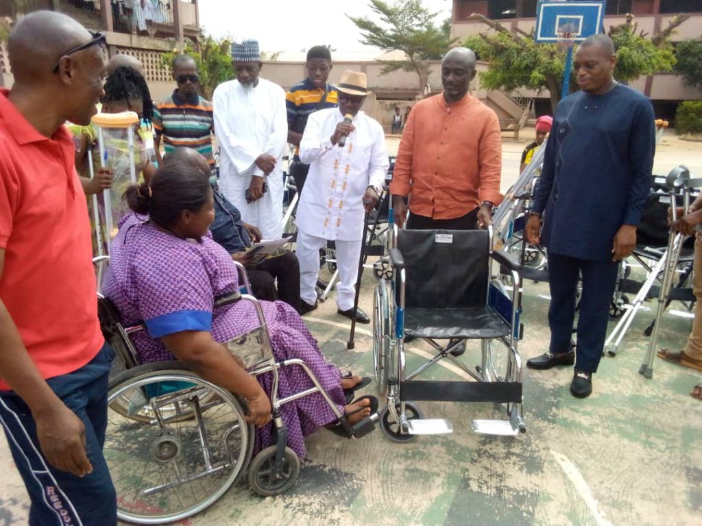 Former Ambassador to China leads donation to Disabled Association of Ashanti Region Former Ambassador to China leads donation to Disabled Association of Ashanti Region