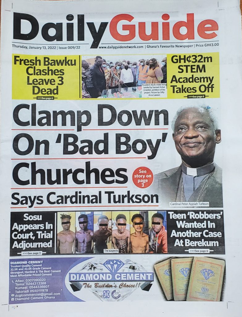 Today's front pages: Thursday, January 13, 2022 Today's front pages: Thursday, January 13, 2022