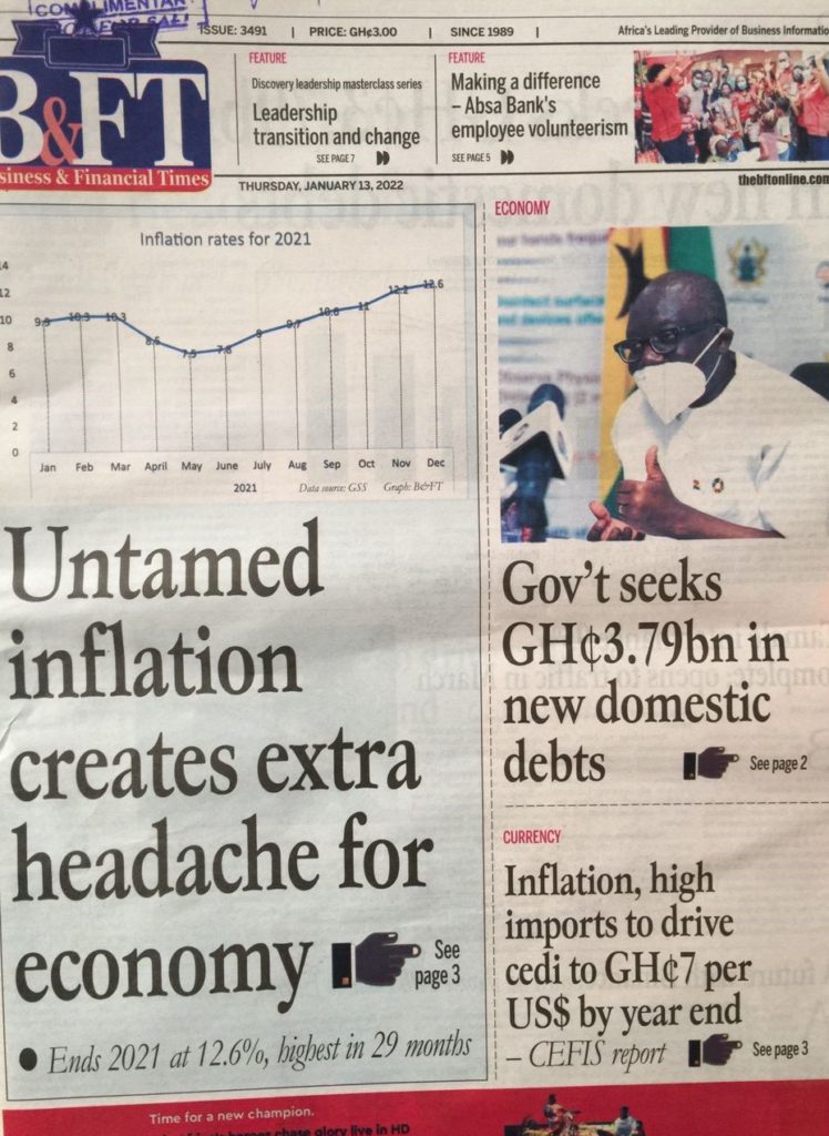 Today's front pages: Thursday, January 13, 2022 Today's front pages: Thursday, January 13, 2022