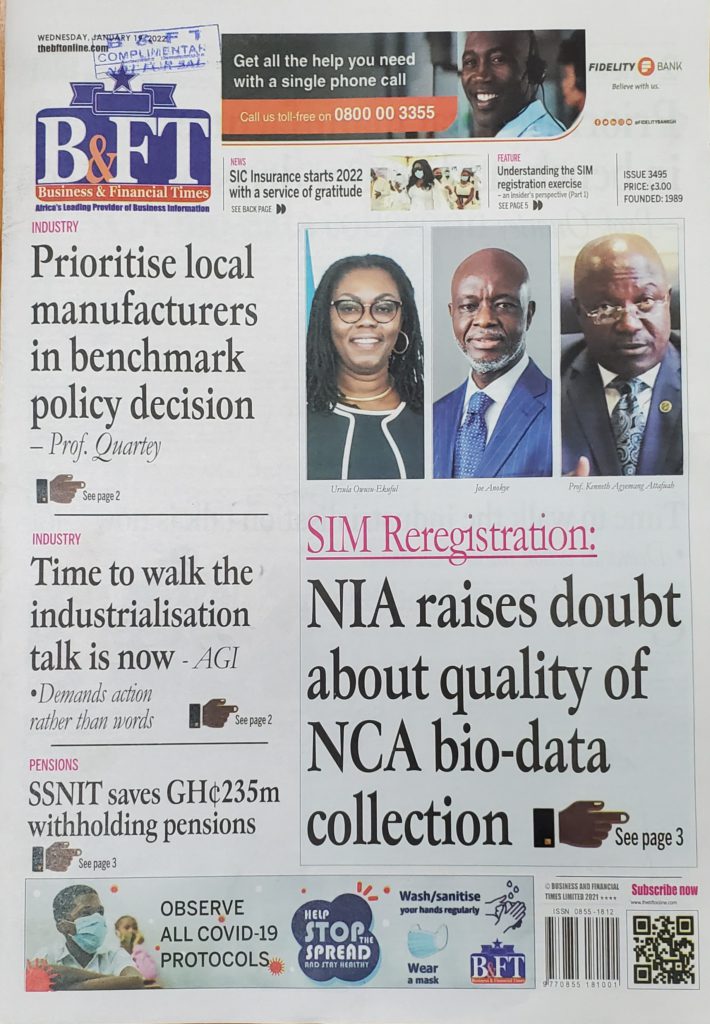 Today's front pages: Wednesday, January 19, 2022 Today's front pages: Wednesday, January 19, 2022