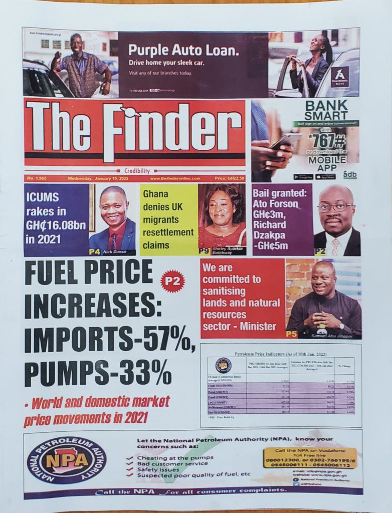 Today's front pages: Wednesday, January 19, 2022 Today's front pages: Wednesday, January 19, 2022