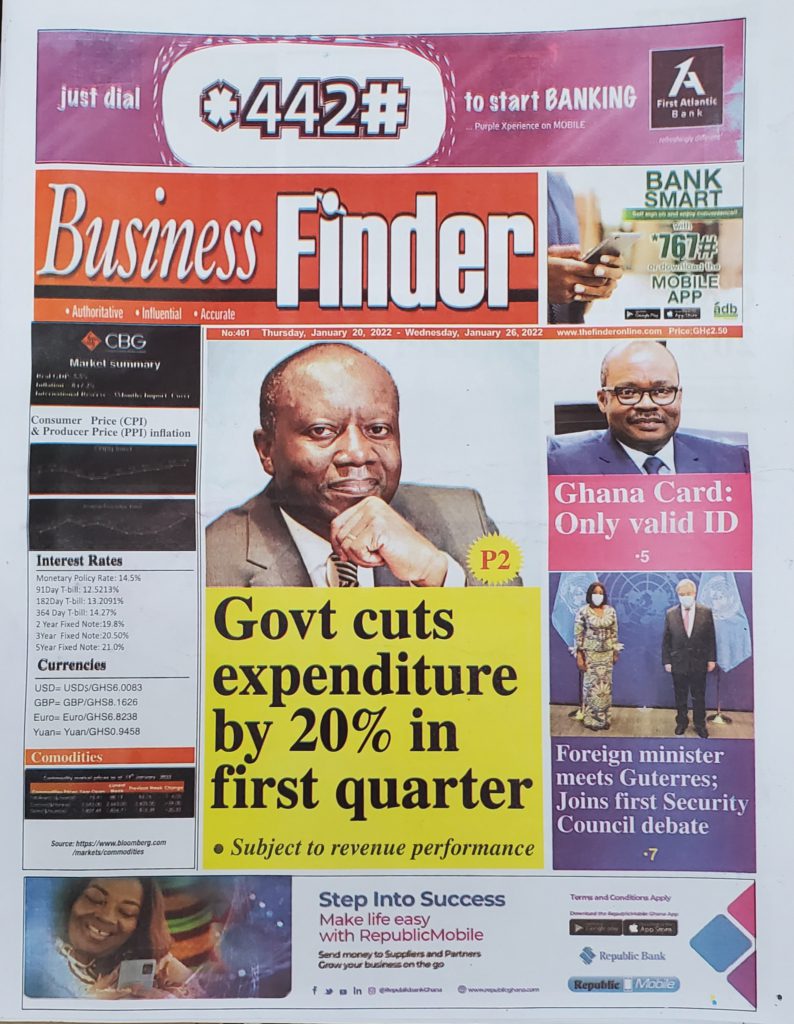 Today's front pages: Thursday, January 20, 2022 Today's front pages: Thursday, January 20, 2022