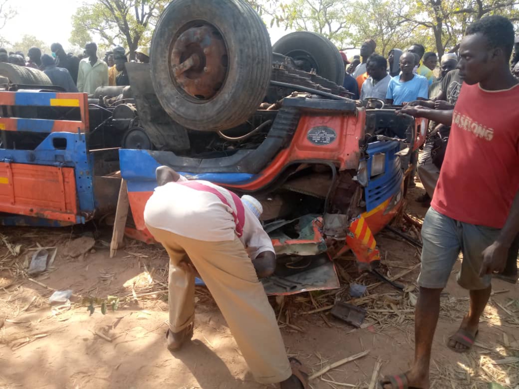 Ten dead in a road accident at Savelugu