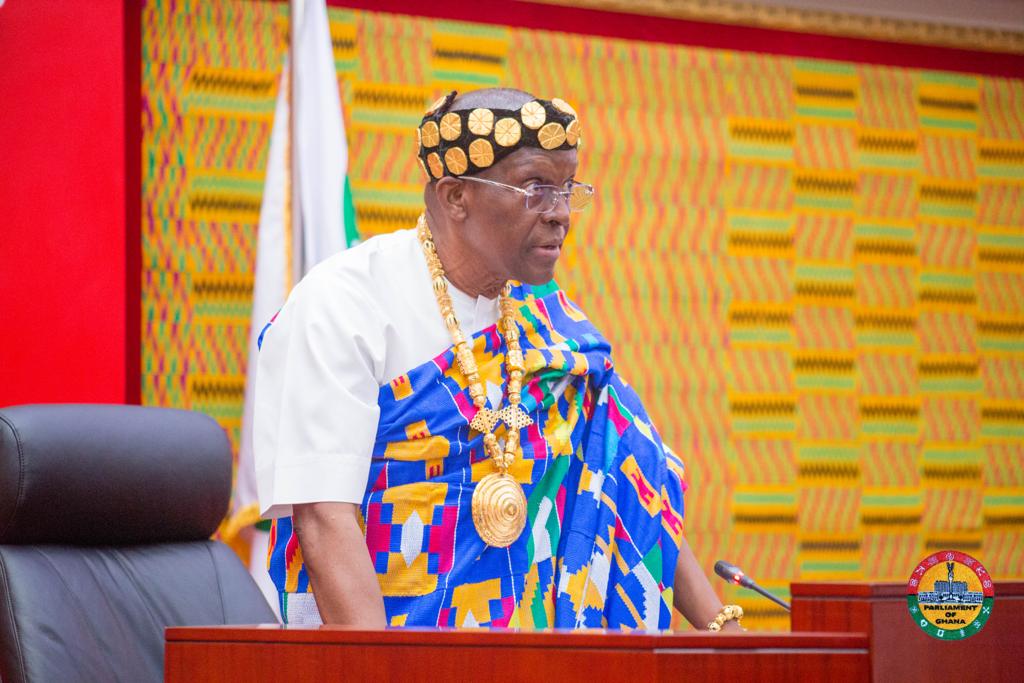 Bagbin's new look gets social media talking as Parliament resumes sitting