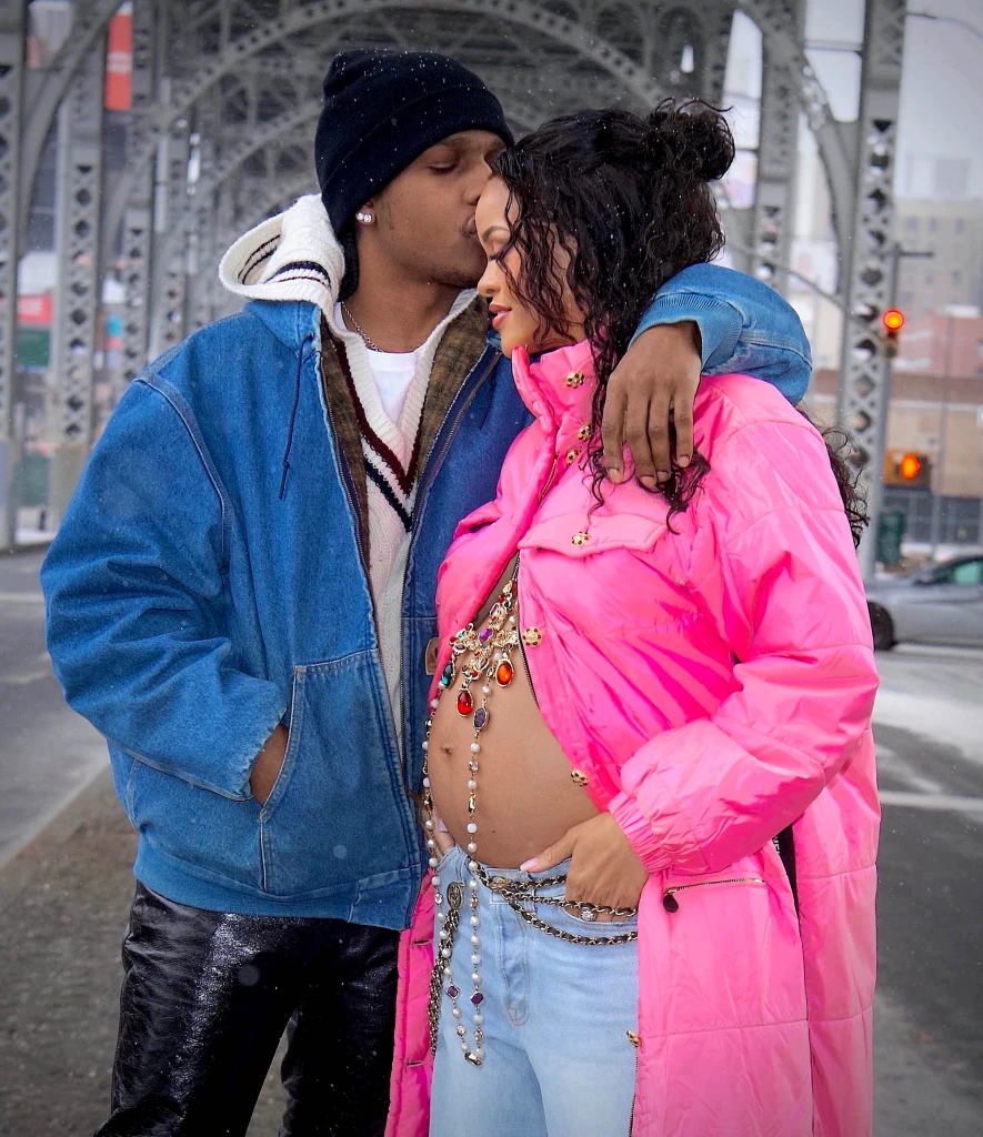 Rihanna is pregnant, debuts baby bump on stroll with boyfriend A$AP Rocky