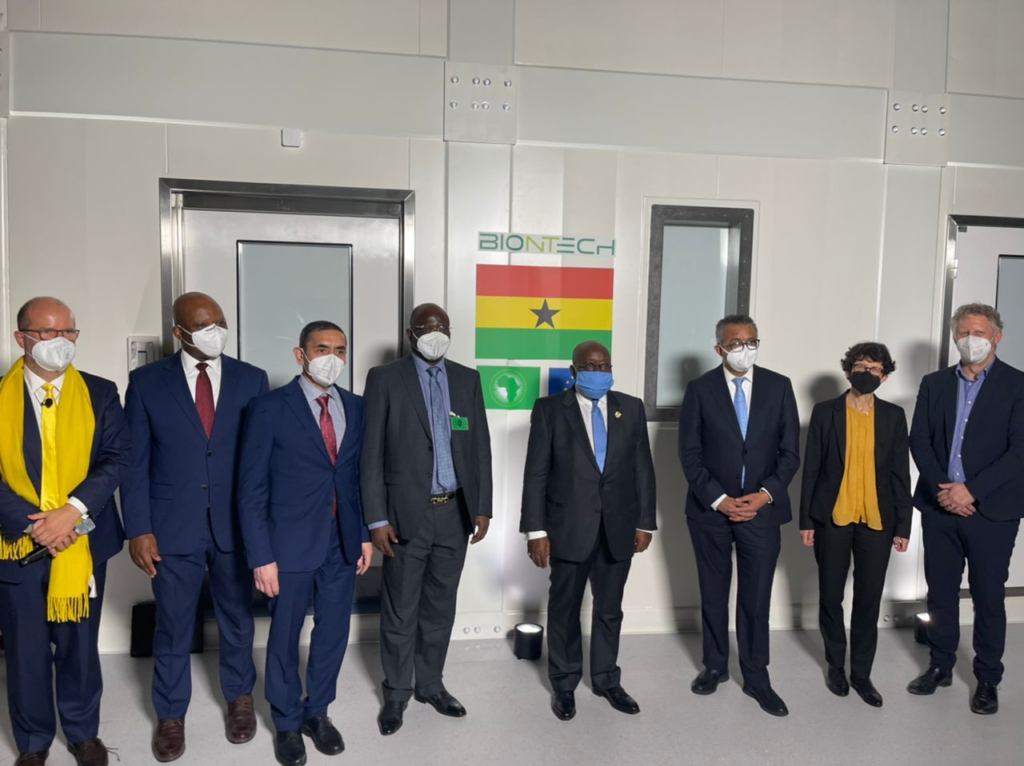 Ghana, Rwanda and Senegal partner BioNTech to produce Covid-19, TB and Malaria vaccines in Africa